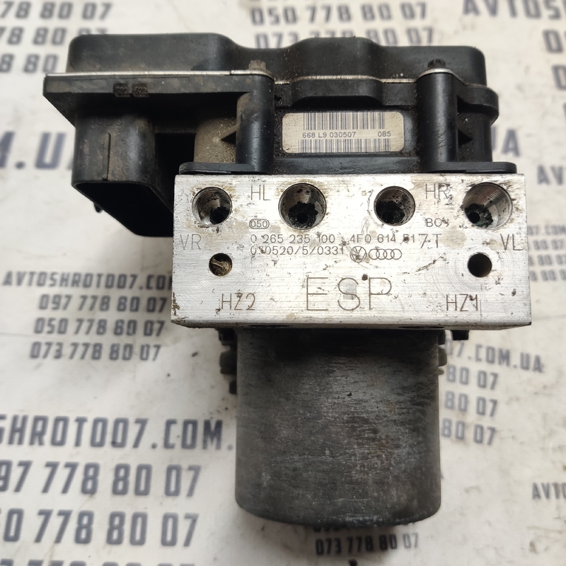 Блок АБС Audi A6 C6 (04-11) 2.0 TDI OEM 4f0910517ac фото 2