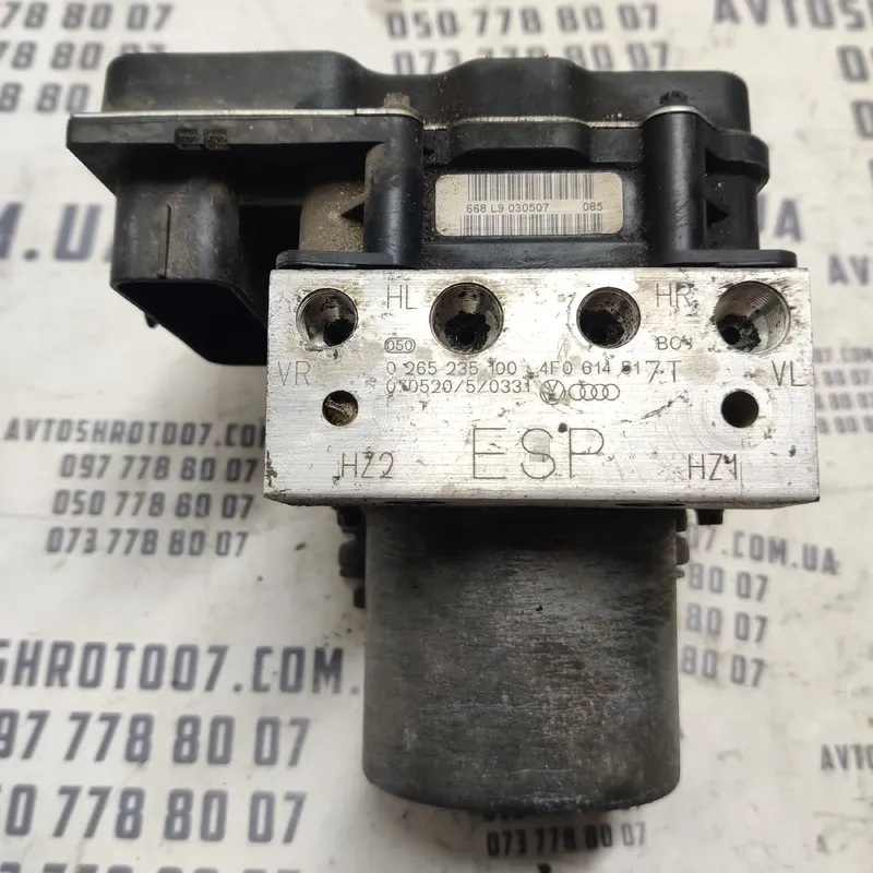 Блок АБС Audi A6 C6 (04-11) 2.0 TDI OEM 4f0910517ac