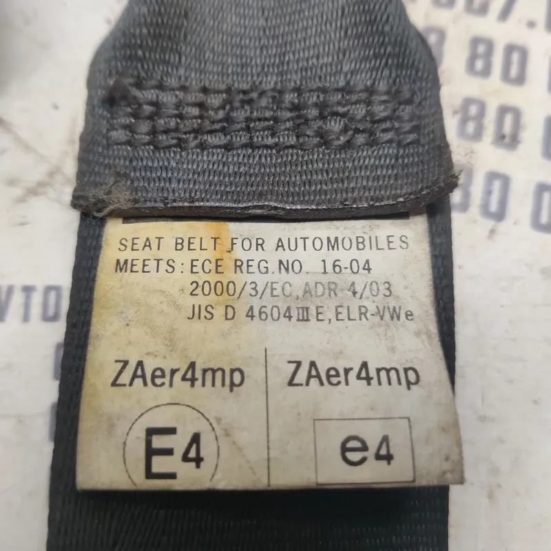 Ремінь безпеки Mazda 3 BK (03-09) передній правий 603157300a