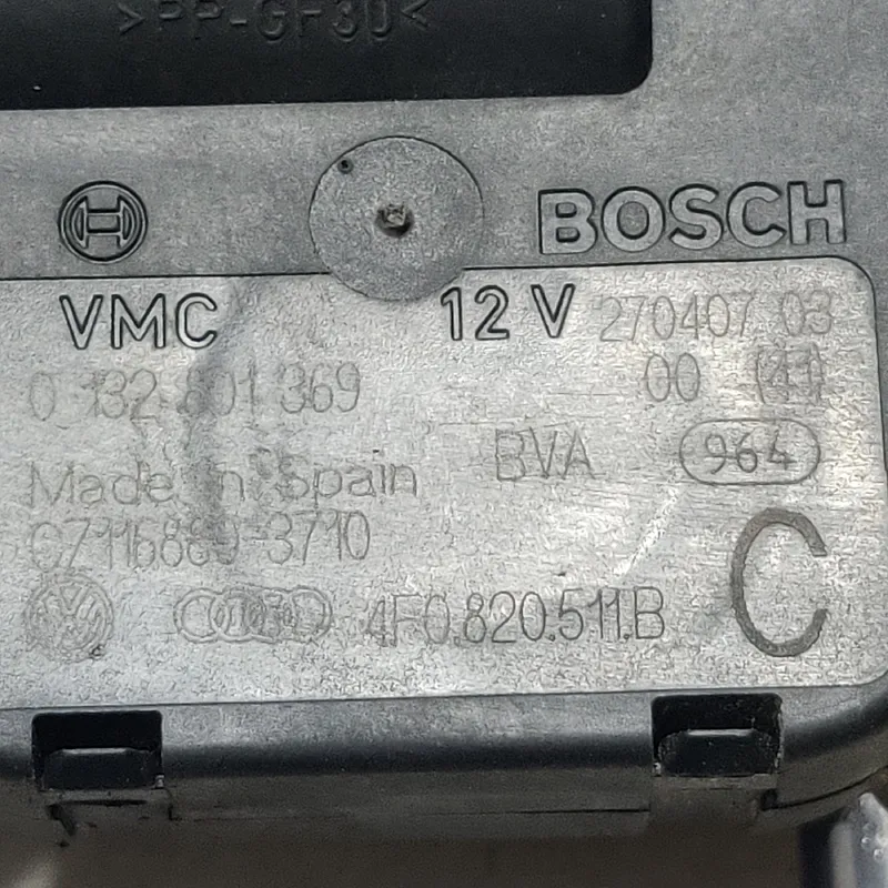Двигун заслінки пічки Audi A6 (04-11) 2.0 TDI OEM 4F0820511B