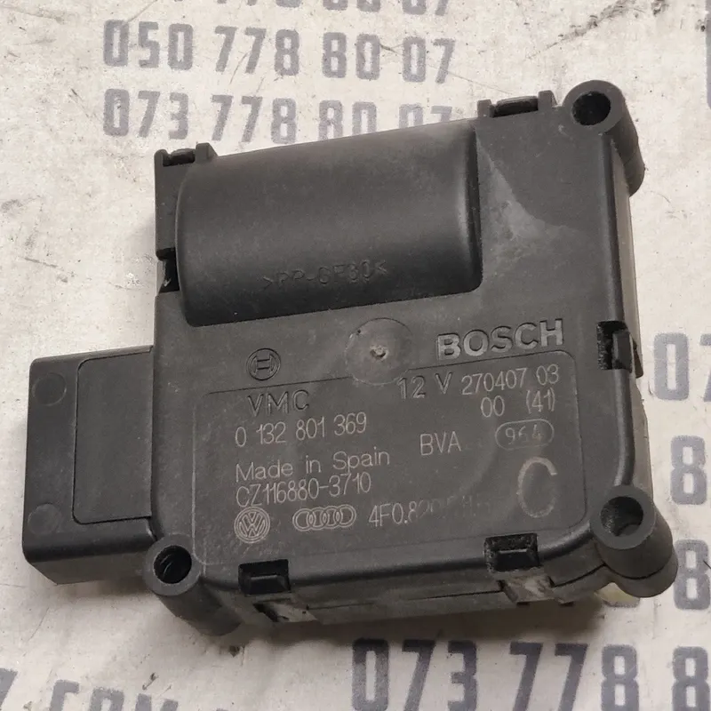 Двигун заслінки пічки Audi A6 (04-11) 2.0 TDI OEM 4F0820511B