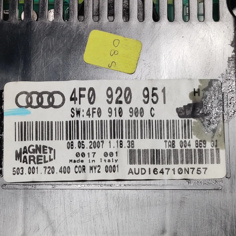 Панель приладів Audi A6 C6 (04-11) 2.0 TDI OEM 4f0920951