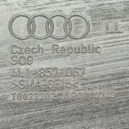 Торпедо Audi Q7 4L (05-15) 3.6 Benzin OEM 4l1857067 фото 9
