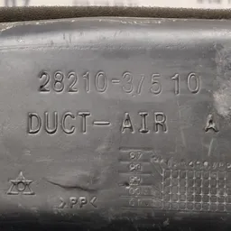 Воздуховод Hyundai Sonata IV (98-05) 2.0 Бенз OEM 2821037510 фото 4