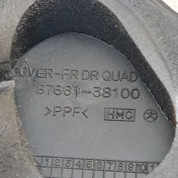 Накладка Hyundai Sonata IV 98-05 2.0Б Пд Лів OEM 8766138100 фото 4