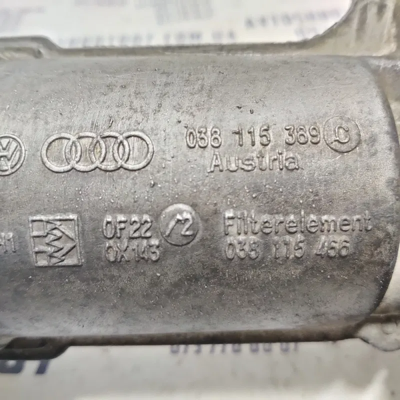 Корпус масляного фільтру VW Bora 98-05 1.9TDI OEM 038115389c