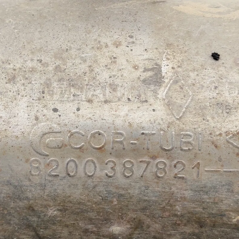 Глушник Dacia Logan (04-12) 1.6 Бензин OEM 8200387821