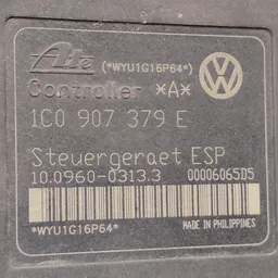Блок ABS Volkswagen Bora (98-05) 1.9 TDI OEM 1c0907379e фото 4