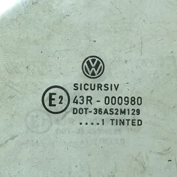 Скло дверей VW Bora (98-05) 1.9 TDI заднє ліве OEM 43r000980 фото 3