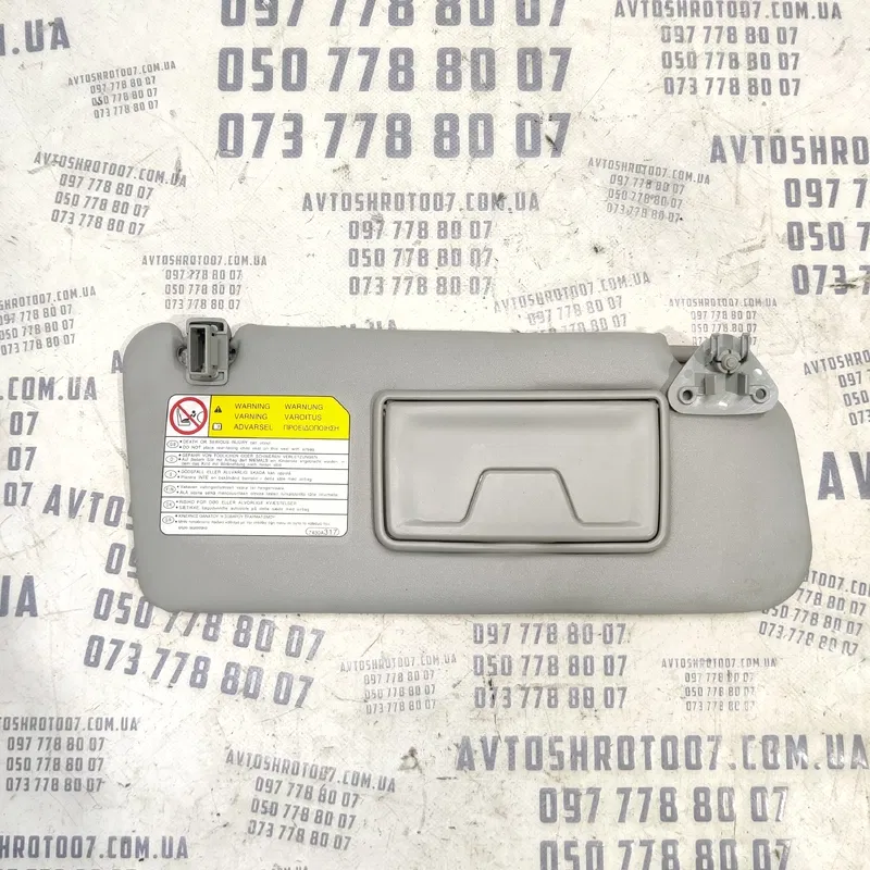 Сонцезахисник Mitsubishi Outlander XL (06-12) 2.0 D права