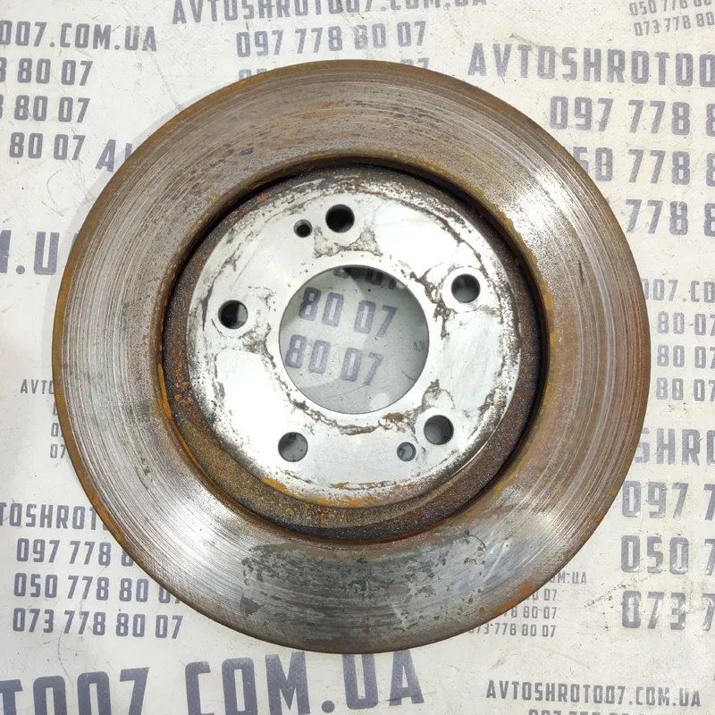 Гальмівний диск Mitsubishi Outlander XL 06-12 2.0D передній