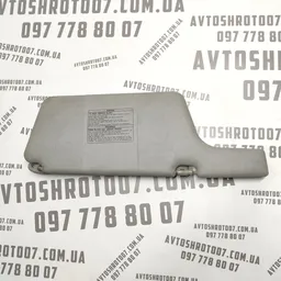 Сонцезахисник лівий Toyota Corolla (06-13) 1.6 Бензин фото 3