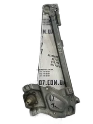 Склопідіймач Audi 80 B3 (86-91) задній правий OEM 893839400