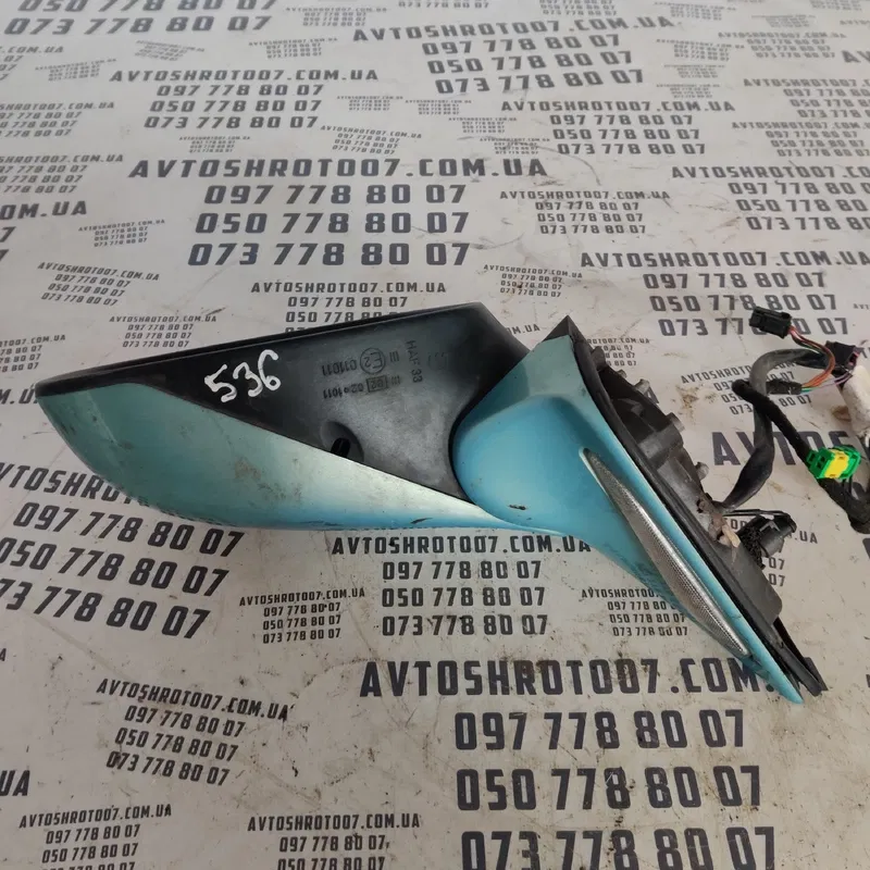 Дзеркало Citroen C8 (02-14) ліве OEM e2011011