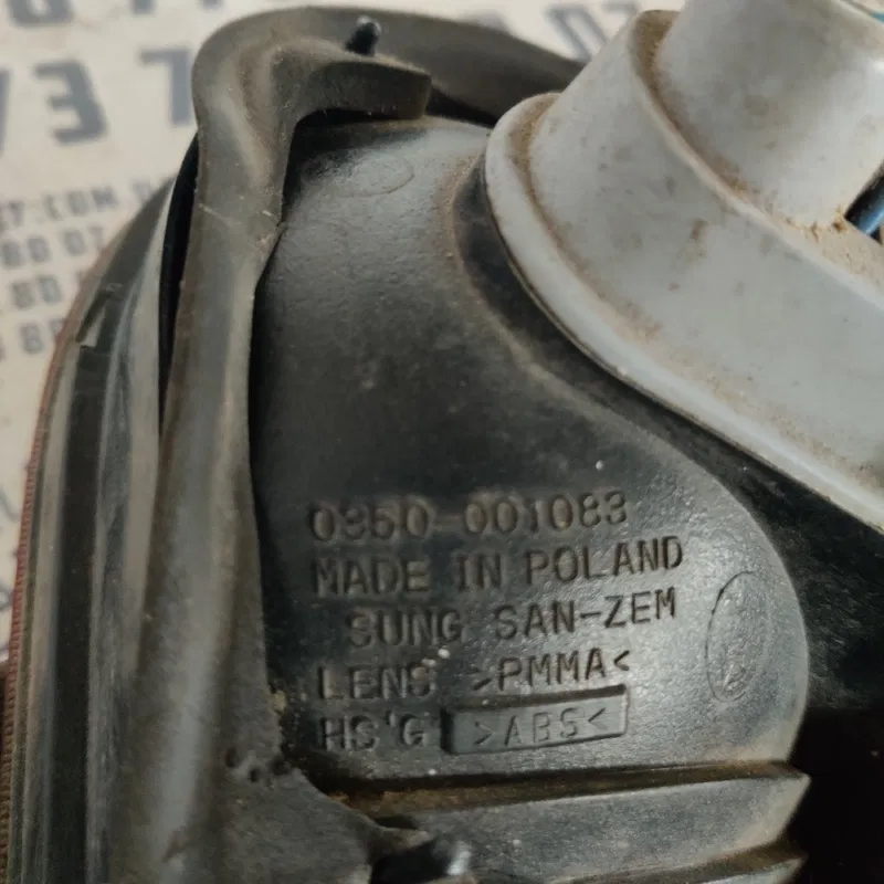 Ліхтар задній лівий Daewoo Lanos OEM 350001083