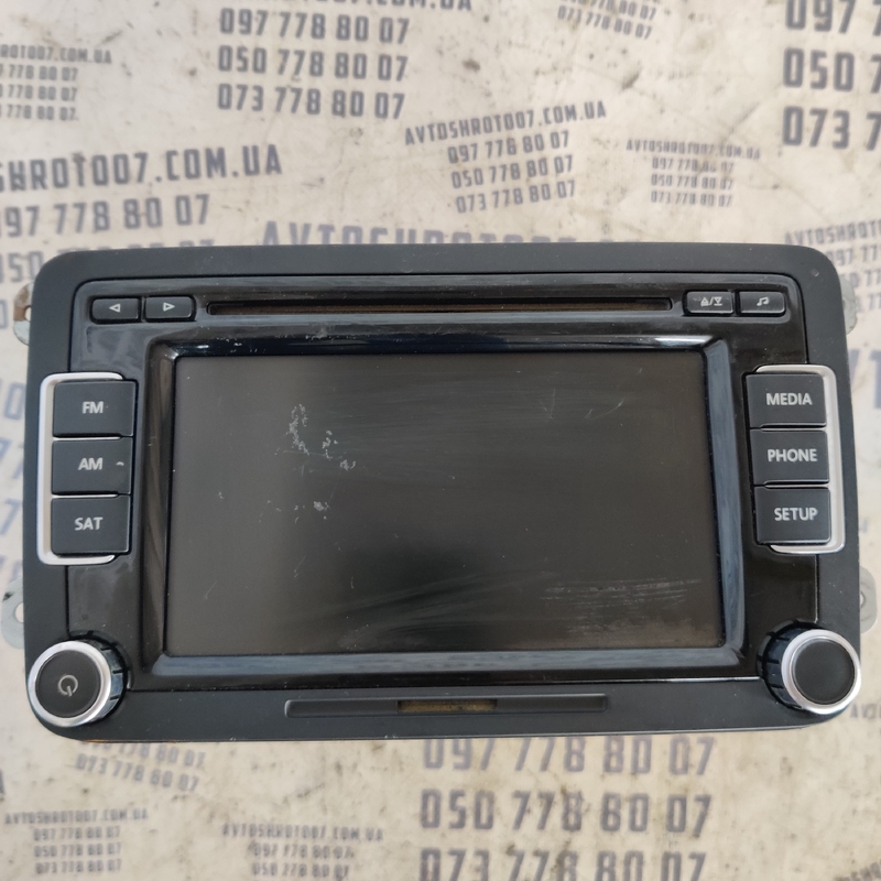 Магнітола Volkswagen Passat B7 USA 11-15 2.0 OEM 1k0035180ae