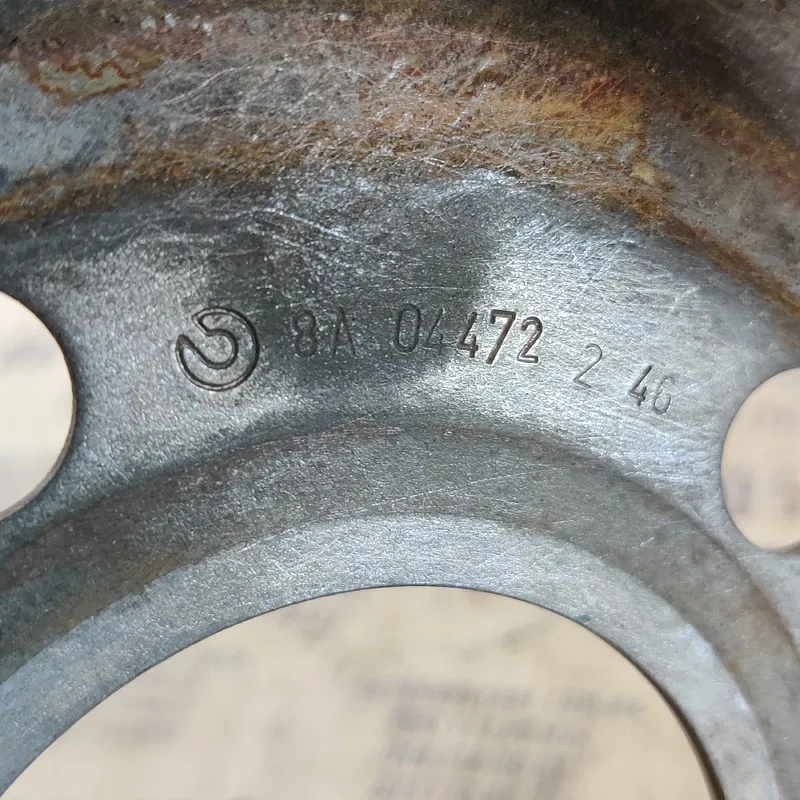 Гальм. диск Mercedes W205 14-21 Бензин перед. OEM 8a04472240