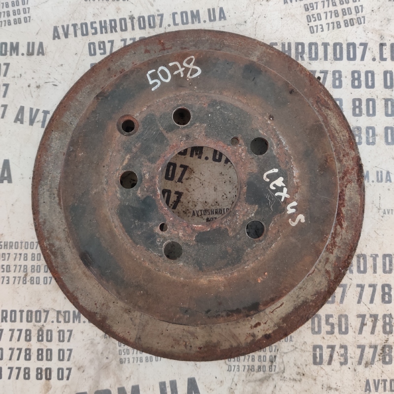 Тормозний барабан Lexus RX 350 (08-15) задній OEM 424xu5
