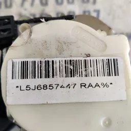 Ремінь безпеки Skoda Fabia 2 (07-14) задній лів 5J6857447RAA фото 3