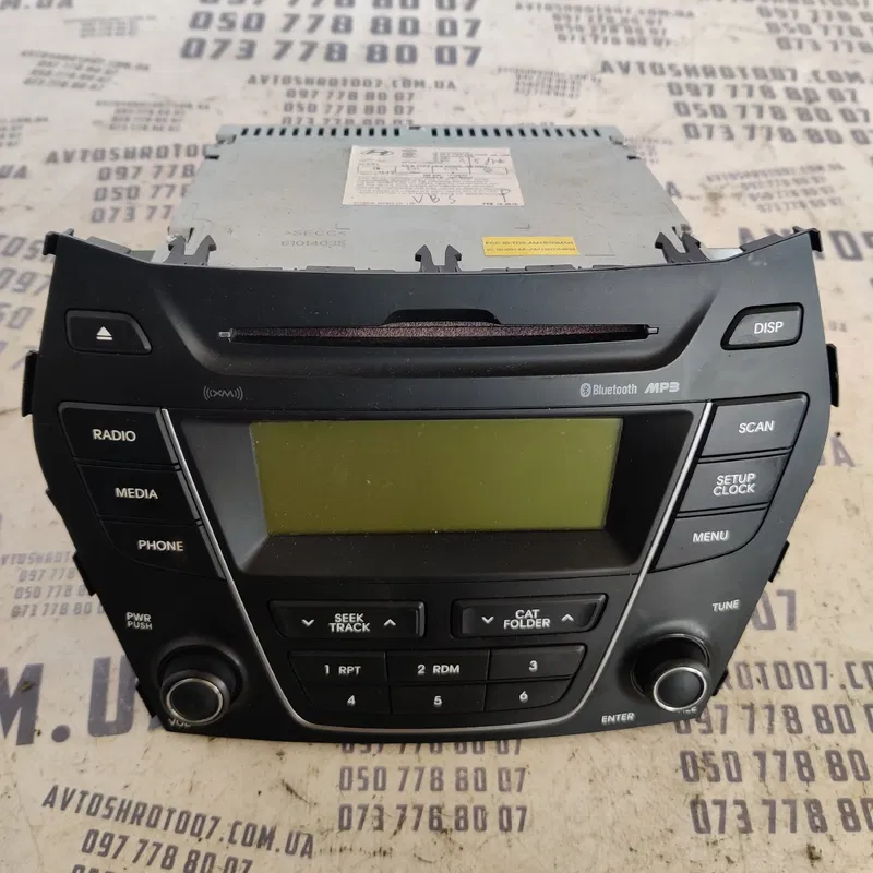 Магнітола Hyundai Santa Fe 12-18 2.4 Gdi Бензин OEM 61014035