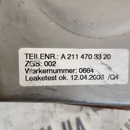 Горловина бака Mercedes E-Class W211 (02-09) OEM a2114703320 фото 4