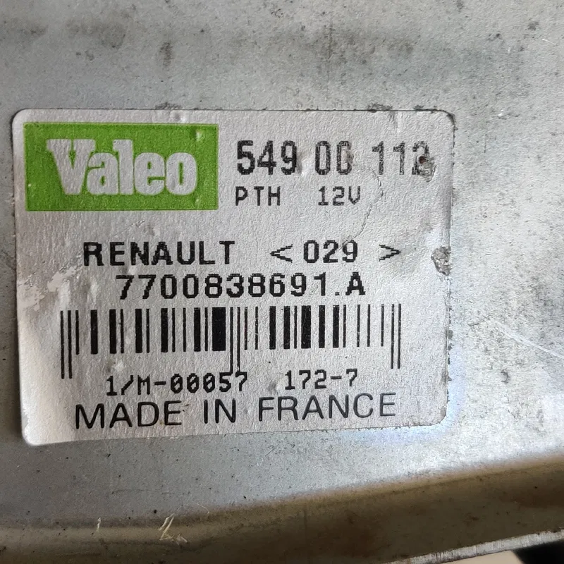 Мотор склоочисника Renault Scenic 1 (96-03) зад OEM 53008302