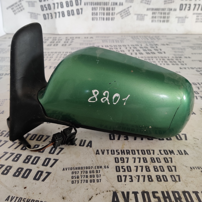 Дзеркало заднього виду ліве Audi A4 B5 OEM 12317
