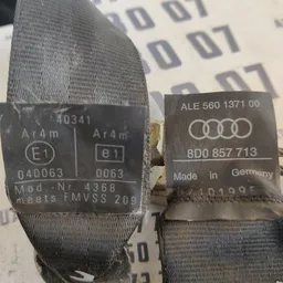 Ремінь безпеки Audi A4 B5 (94-01) задня права OEM 4a5857709j фото 4