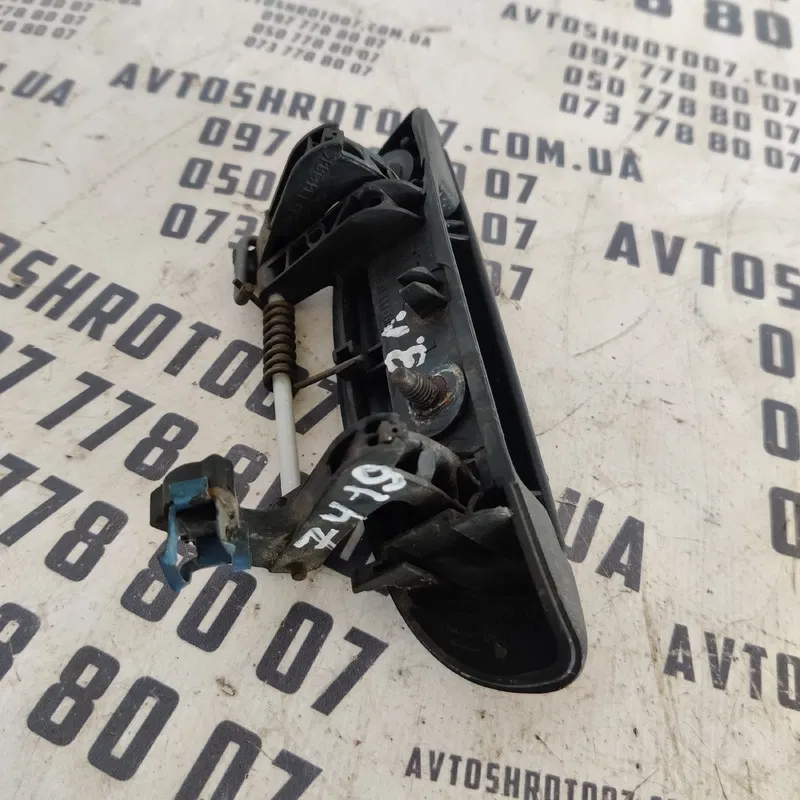 Ручка зовн Renault Scenic 1 (96-03) зад ліва OEM 7700842847