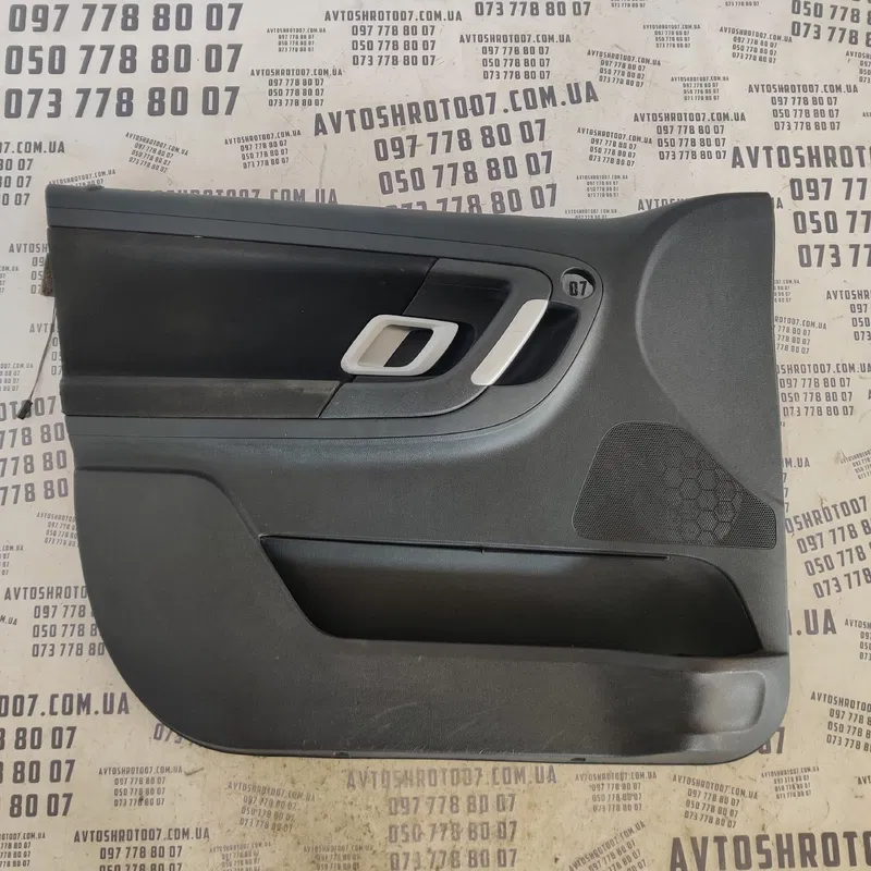 Карта дверна Skoda Fabia 2 (07-14) передня ліва OEM 5j867011