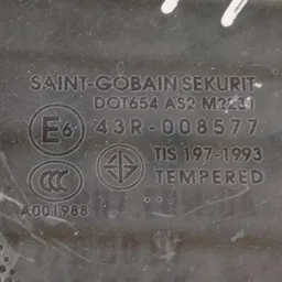 Скло кузовне Mazda 3 BK (03-09) заднє ліве OEM 43r008577 фото 3