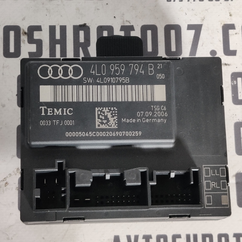 Блок комфорту Audi Q7 (05-15) 3.6 Benzin задня пр 4L0959794B