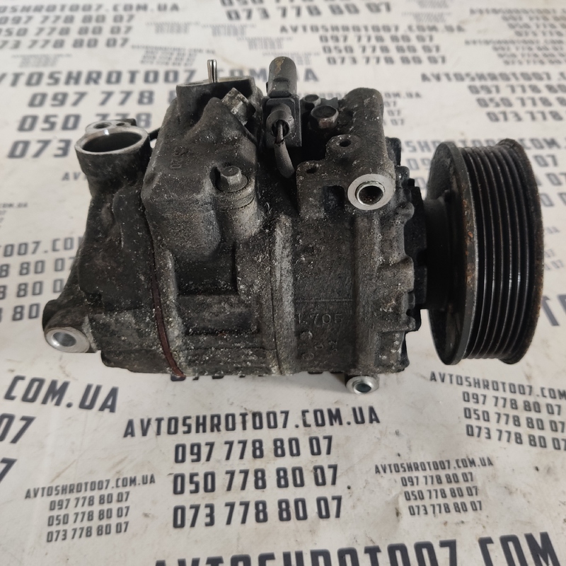Компресор кондиціонера Audi Q7 4L 05-15 3.6 OEM 7l6820803G фото 2