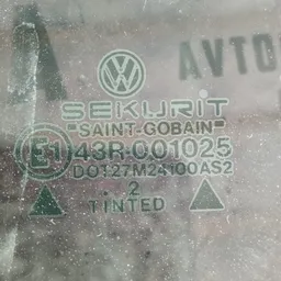 Скло дверей VW Passat B3 (88-93) заднє ліве OEM 357839571 фото 5