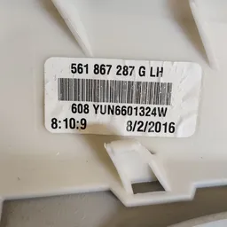 Накладка салону VW Passat B8 USA задня ліва OEM 561867287g фото 4
