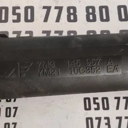 Патрубок інтеркулера Volkswagen Sharan 1A OEM 7m3145957a фото 6