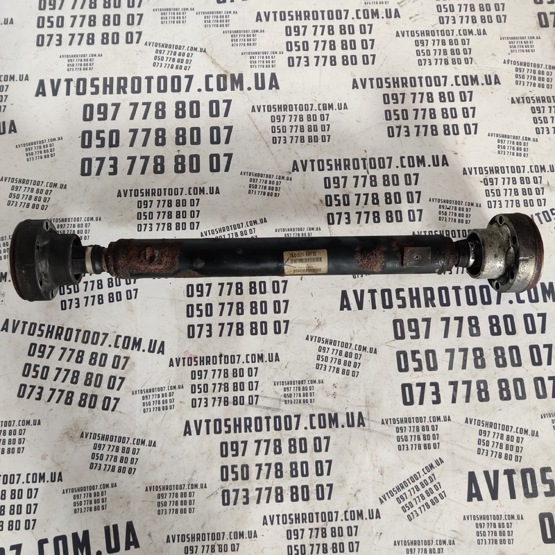 Карданний вал передній Audi Q7 4L (06-15) 3.6 OEM 7L0521101d
