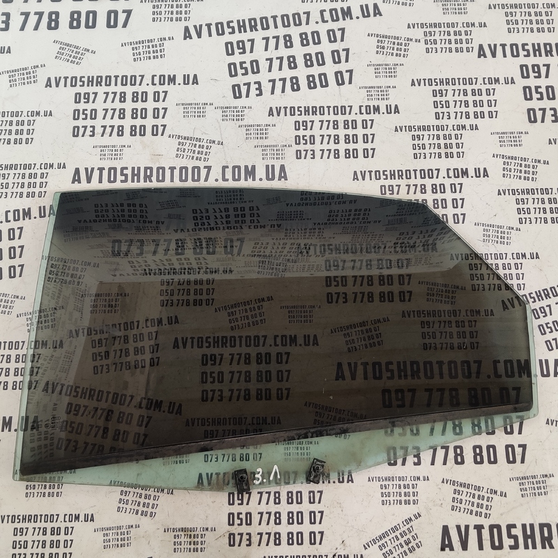 Скло дверей Audi A6 C6 (04-11) задня ліва OEM 43к00081