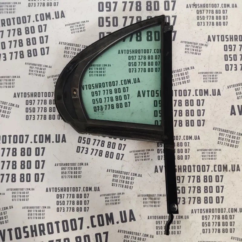 Скло дверей Jaguar S-Type (99-08) заднє ліве OEM 43R00003