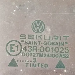 Скло дверей Volkswagen Passat B3 задня права OEM 357839571 фото 4