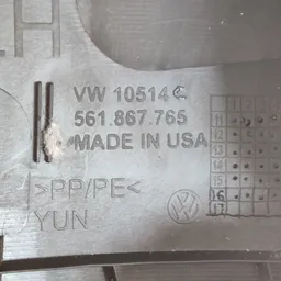 Накладка VW Passat B8 USA задня ліва нижня OEM 561867765 фото 4