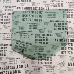 Скло дверей Skoda Fabia 2 (07-14) заднє ліве OEM 43r001057 фото 1