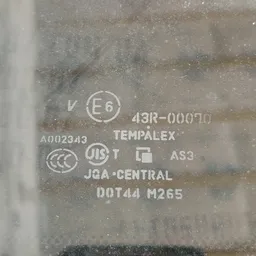 Кузовне скло Infiniti FX 35 заднє ліве OEM 43r00070 фото 3
