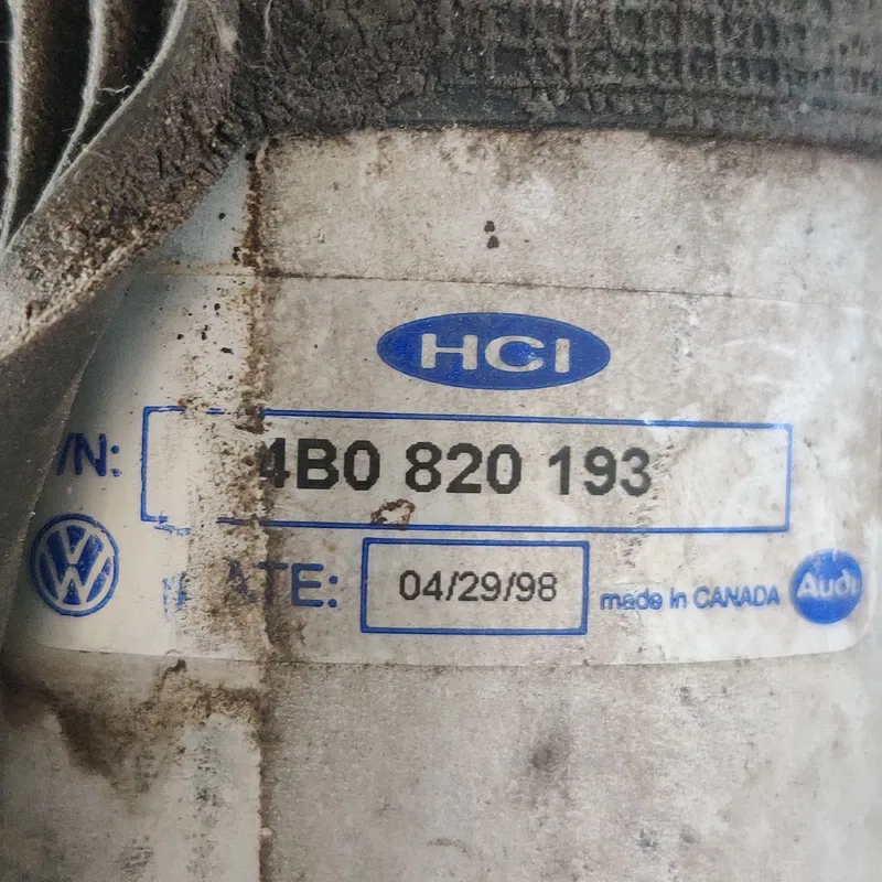 Трубка кондиціонера Audi A6 C5 (97-05) OEM 4b0820193