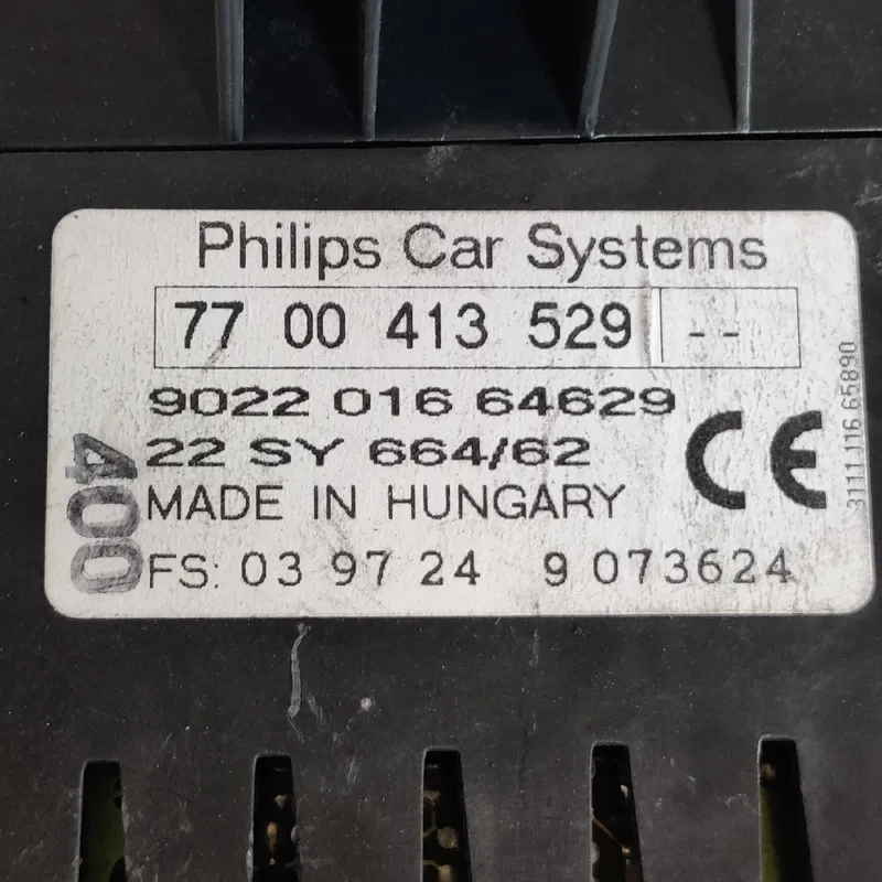 Дисплей Renault Scenic 1 (96-03) OEM 7700413529