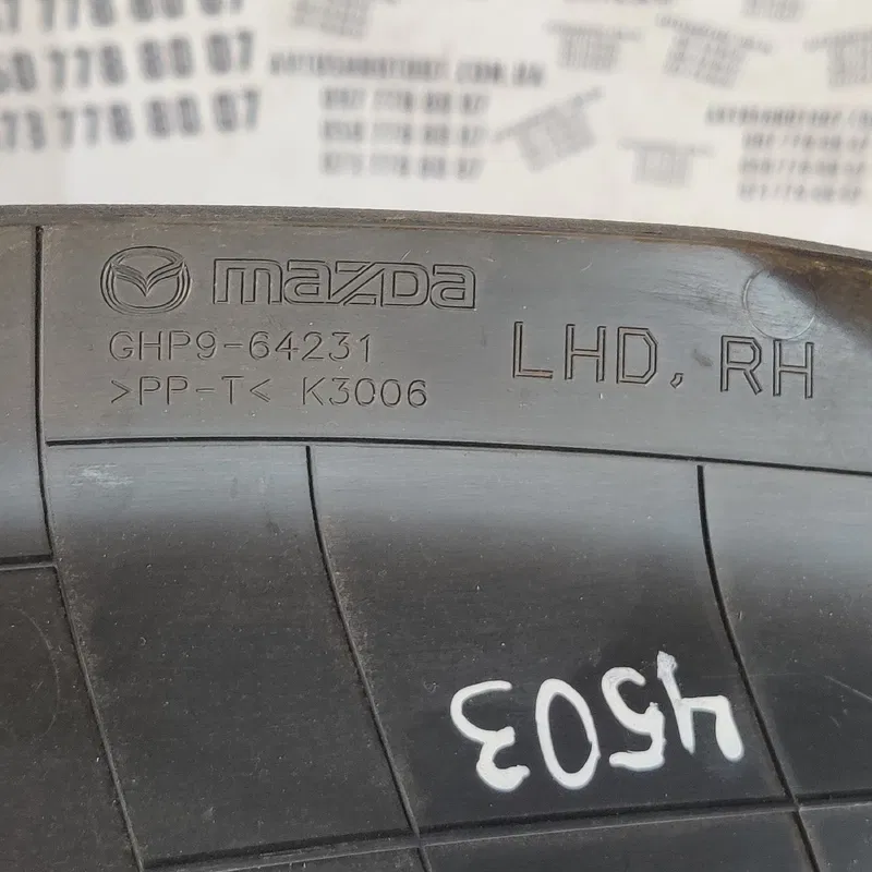 Накладка порога Mazda 6 GJ (12-21) задня права OEM ghp964231