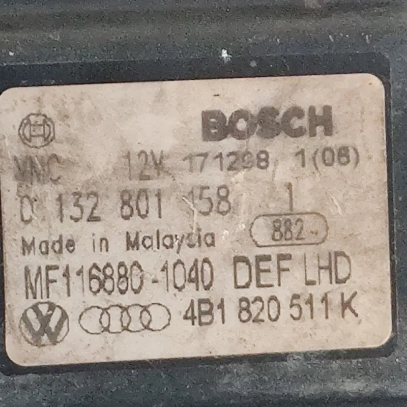 Двигун заслінки пічки Audi A6 C5 (97-05) 4B1820511K