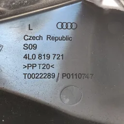 Воздуховод Audi Q7 4L (05-15) 3.6 Бензин лівий OEM 4L0819721 фото 3