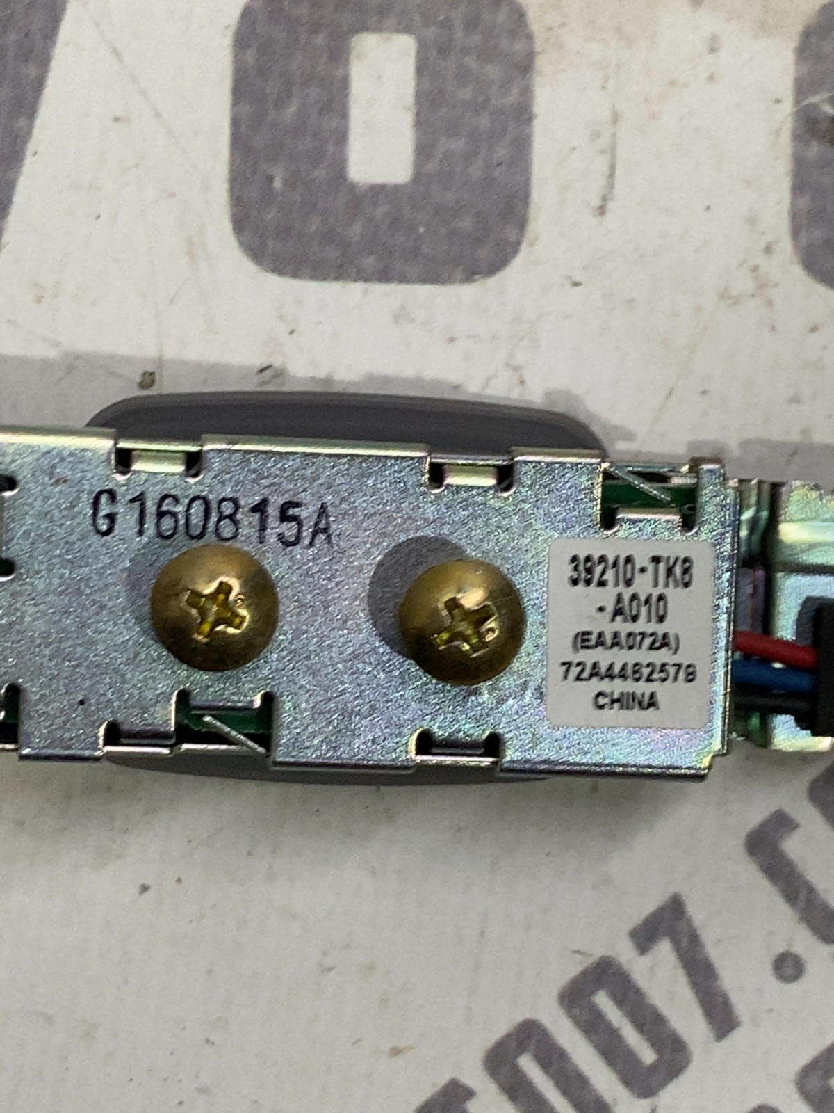 Мікрофон Acura MDX 3 39210TK8A010