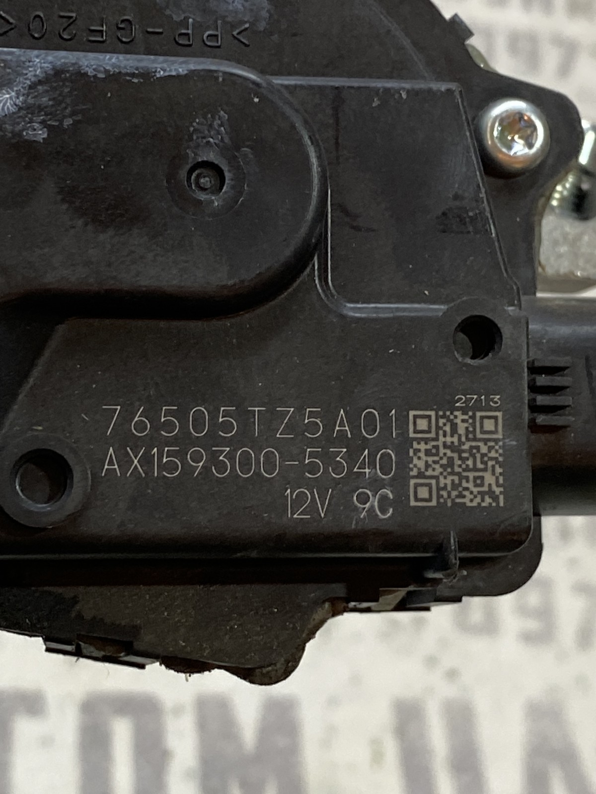 Мотор склоочисників Acura RDX 2 OE 76505TZ5A01